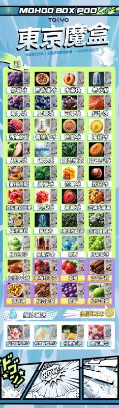 TOKYO MOHOO BOX 東京魔盒 煙彈／主機 10000口