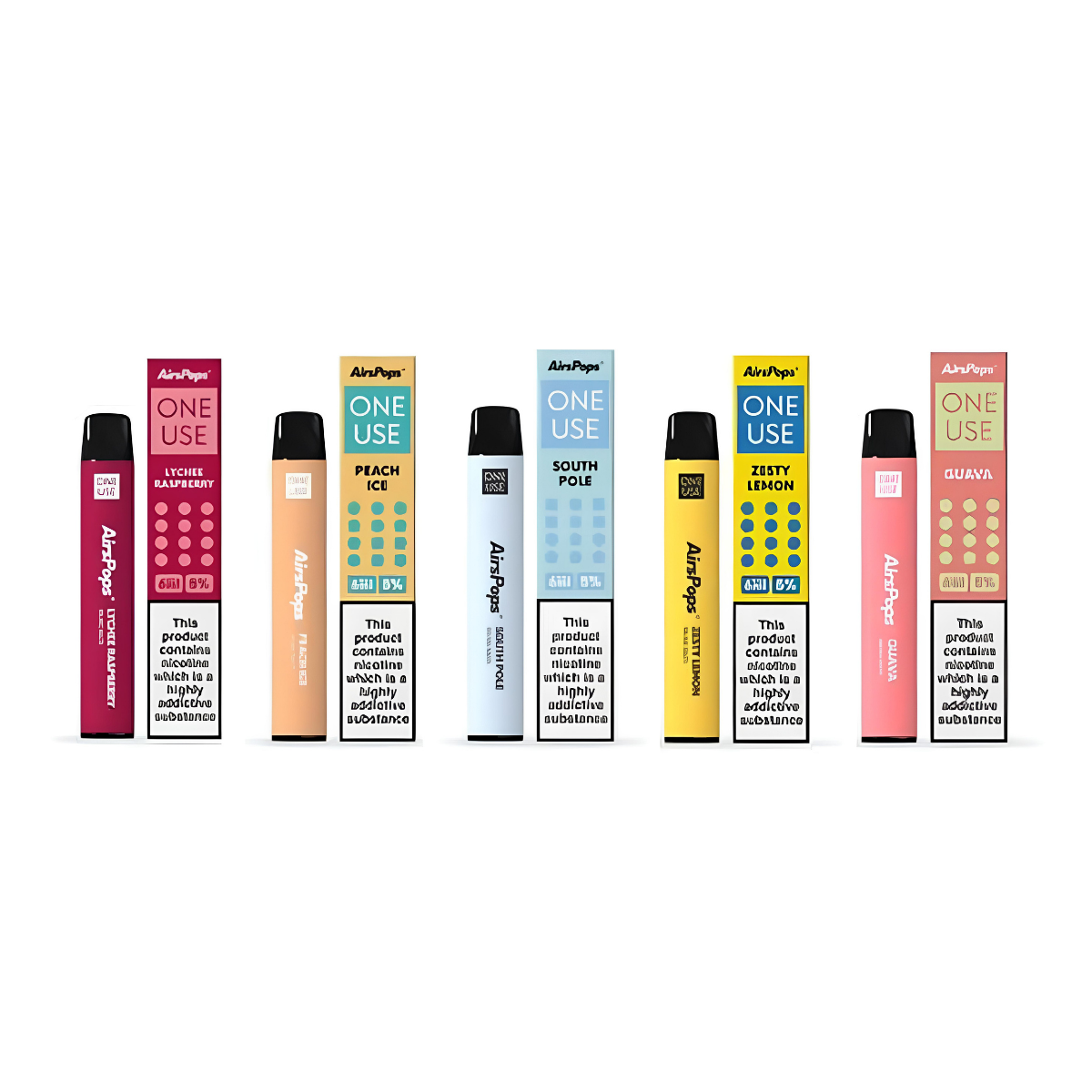 AIRSCREAM One Use 一次性主機 6000口(50)