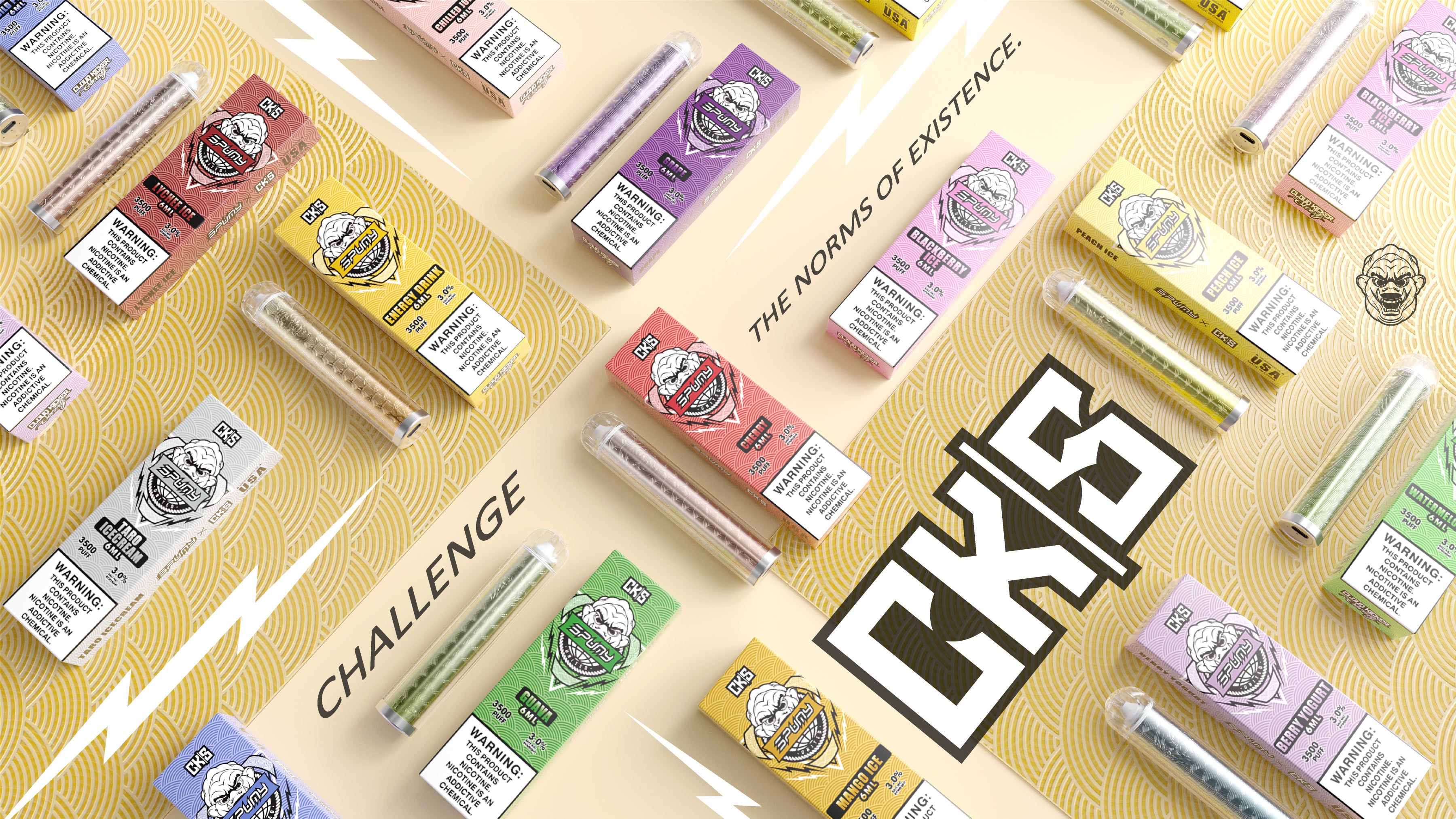 SPUMY x CKS 一次性主機 3500口 (30)