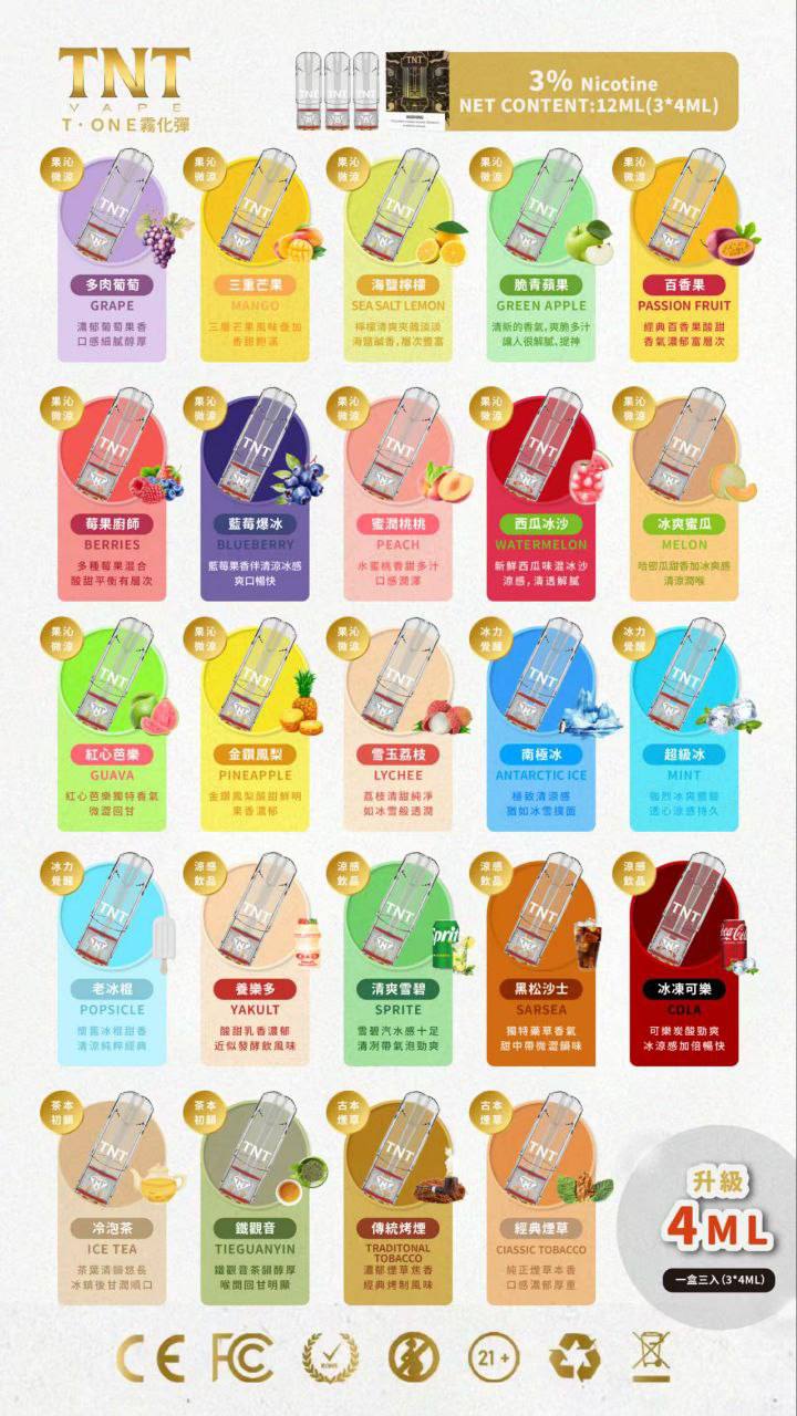 TNT Relx 悅克一代煙彈 (30)